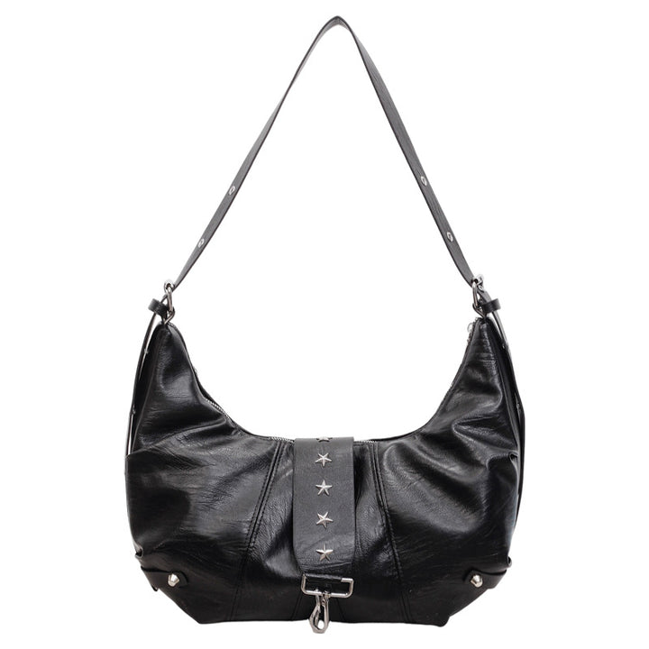 WoChic Leather Hobo Bag Bowlift