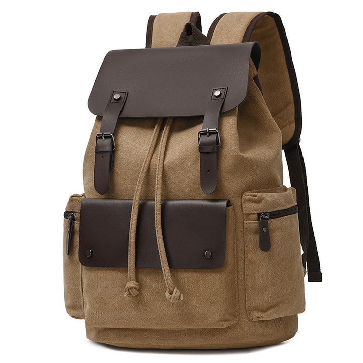 Vintage Canvas Rucksack Bowlift