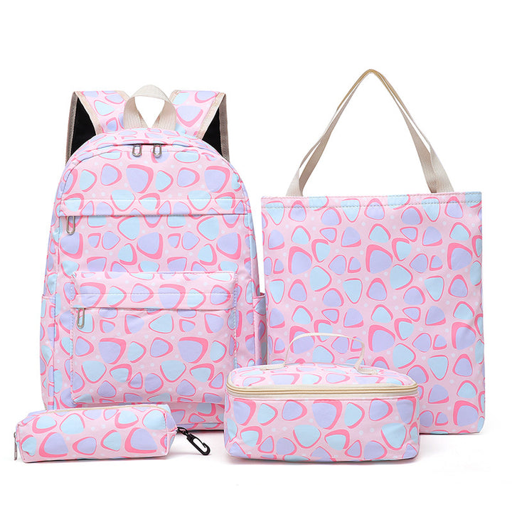 Set of backpack, tote bag and lunch box Bowlift