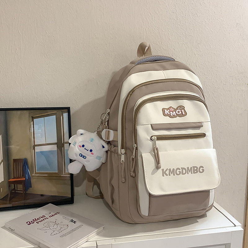 Versatile Plush Cat Character Backpack