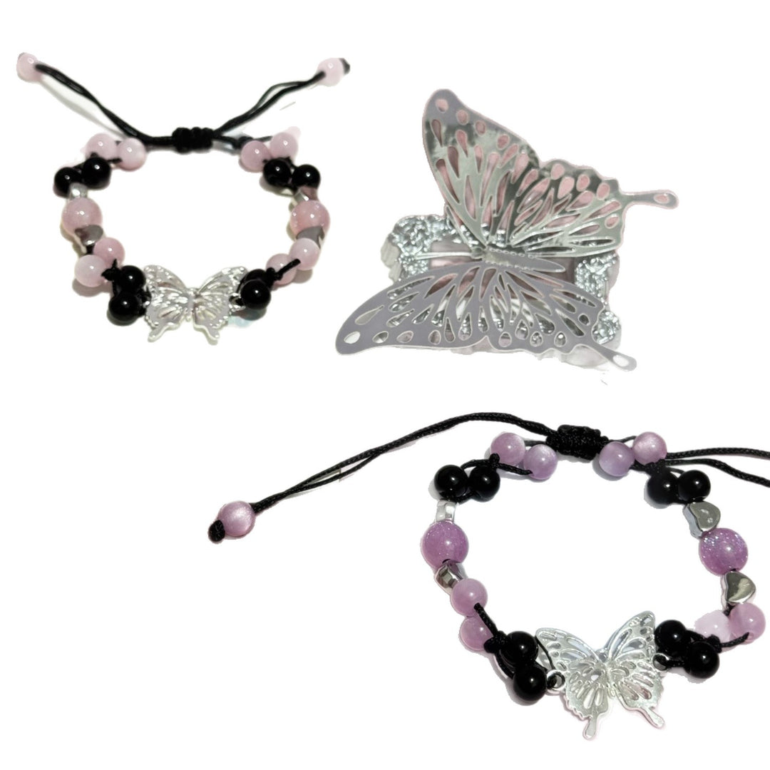 Butterfly Charm Adjustable Bracelet Bowlift