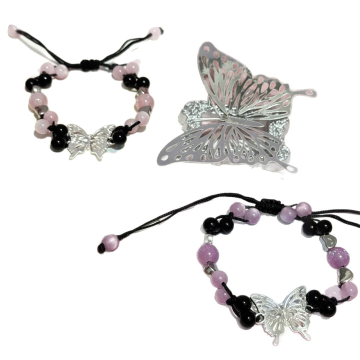 Butterfly Charm Adjustable Bracelet Bowlift