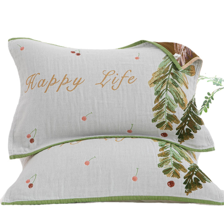 Women Decorative Pillow with Floral Pattern and High-Quality Cotton Bowlift