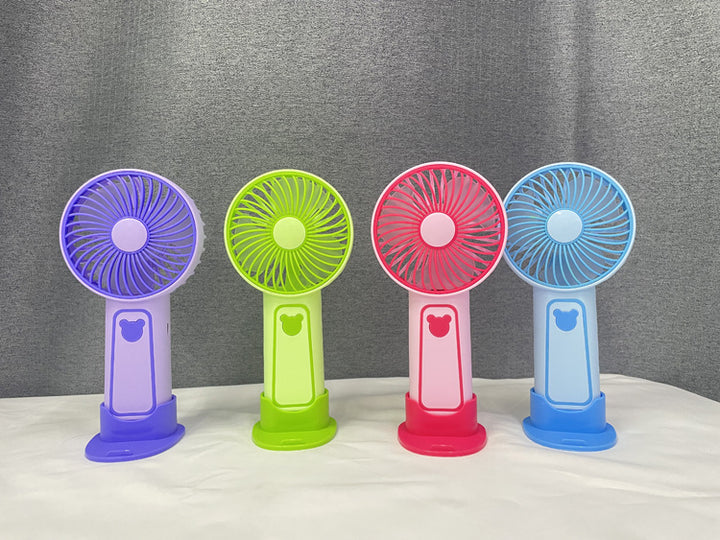 Unisex Portable Hand Fan with Comfortable Ergonomic Shape Bowlift