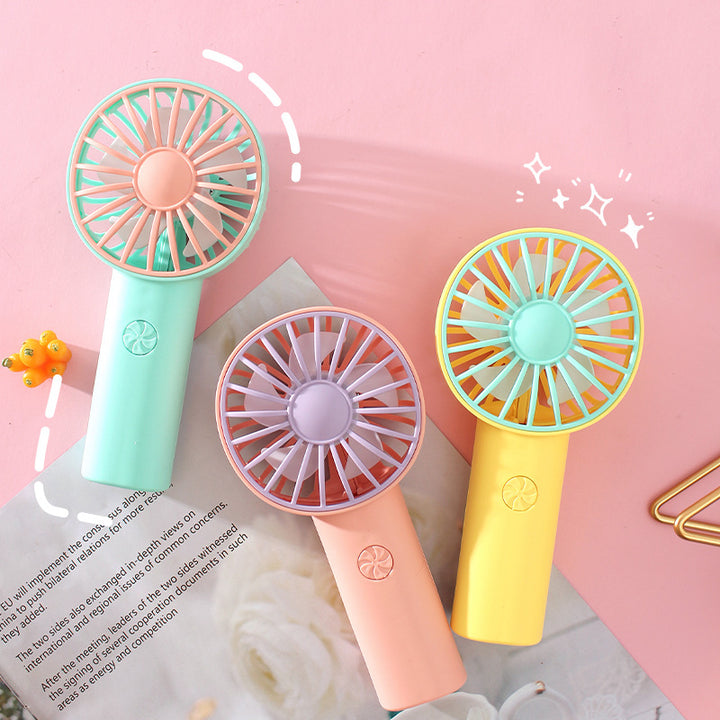 Ladies Portable Cool Fan with Ergonomic Handle Bowlift