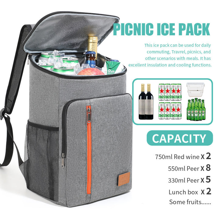 Insulated Hiking Backpack Bowlift