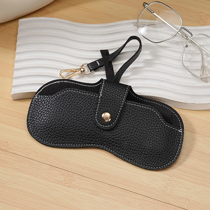 Leather Zippered Glasses Case Bowlift