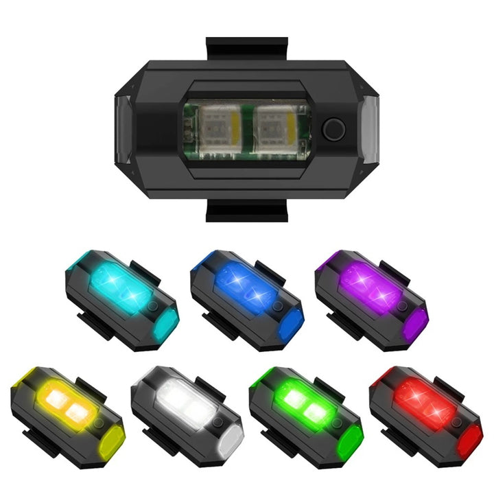 Versatile LED Bicycle Safety Light Set Bowlift