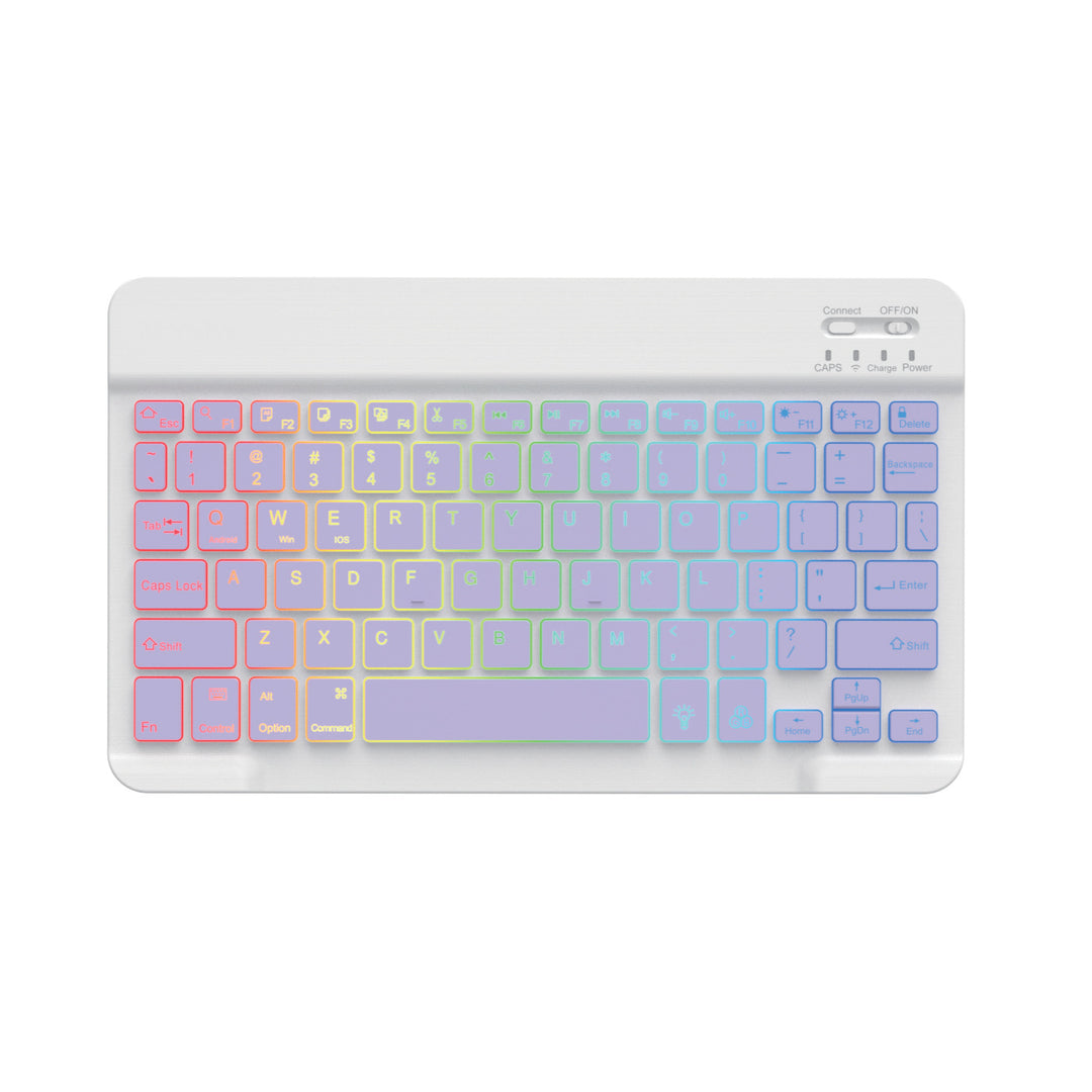 Rgb backlit Bluetooth keyboard Bowlift