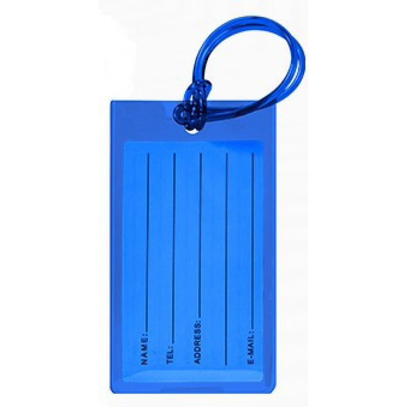 Flexible Travel Identification Tag Bowlift