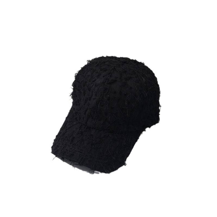 Women's Embroidered Textured Baseball Cap Bowlift