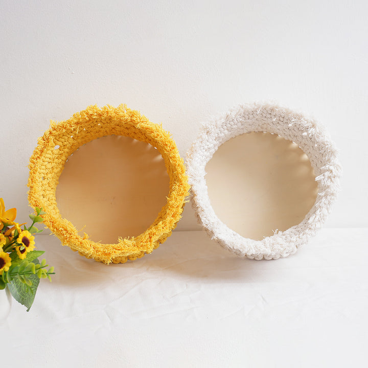 Decorative Macrame Storage Basket Bowlift