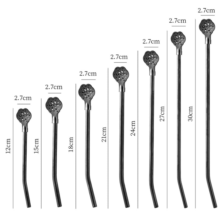 Stylish teaspoons with practical drainage holes Bowlift