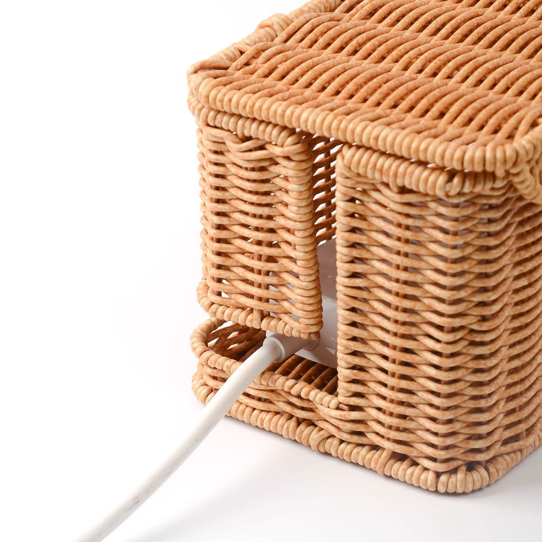 Storage Box Made of Woven Rattan Bowlift