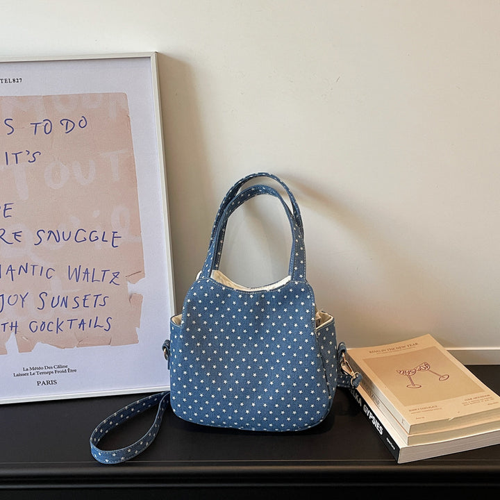 WoVersatile Star-Patterned Mini Shoulder Bag Bowlift