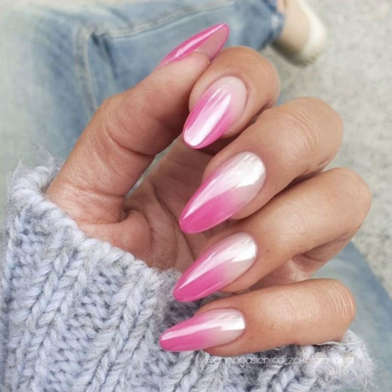 Elegant Ombre Stiletto Press-On Nails Bowlift