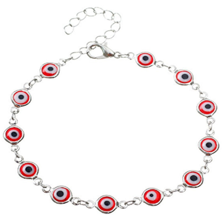 Decorative Evil Eye Charm Bracelet Bowlift