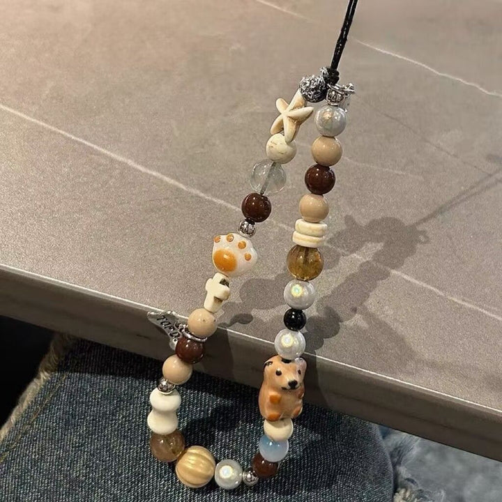Handcrafted Animal-Themed Beaded Necklace Bowlift