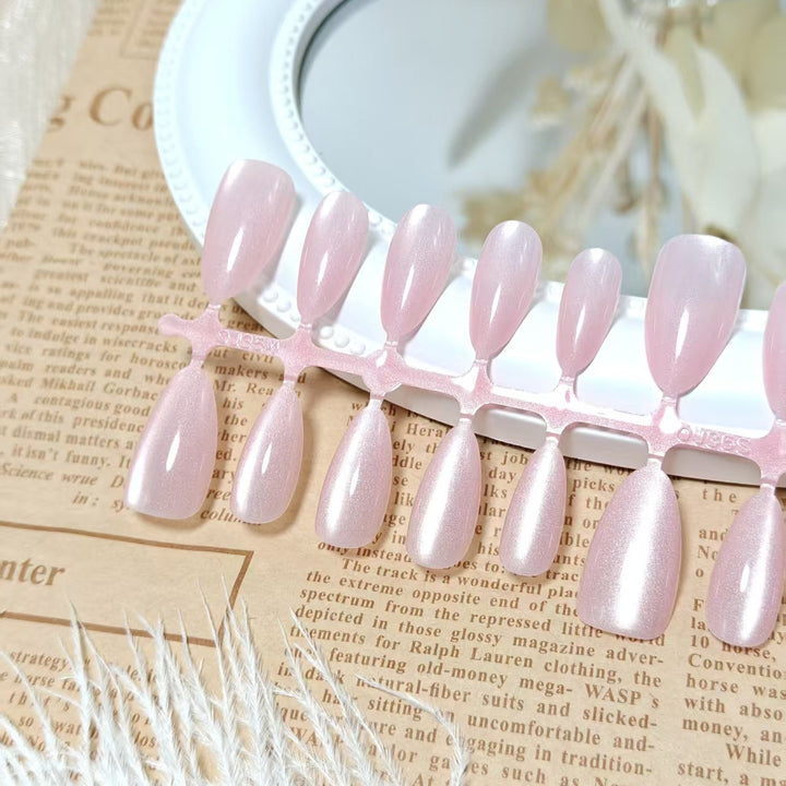 High-quality artificial nails with elegant surface texture Bowlift