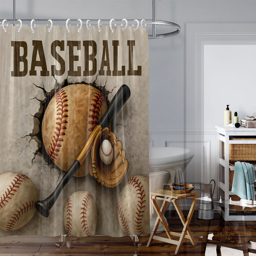 Artistic Shower Curtain Bowlift