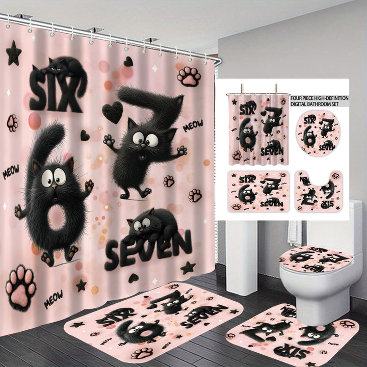 Colorful Dessert-Themed Bathroom Set Bowlift