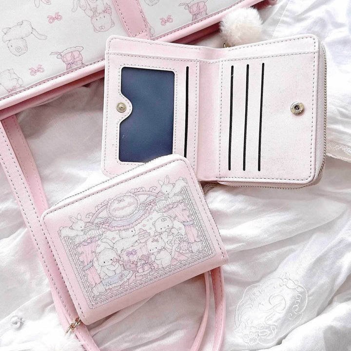 Cute Cartoon-Themed Cardholder Wallet Bowlift