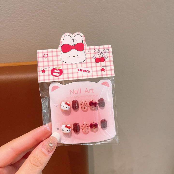 Kawaii Nail Art Artificial Nails Bowlift