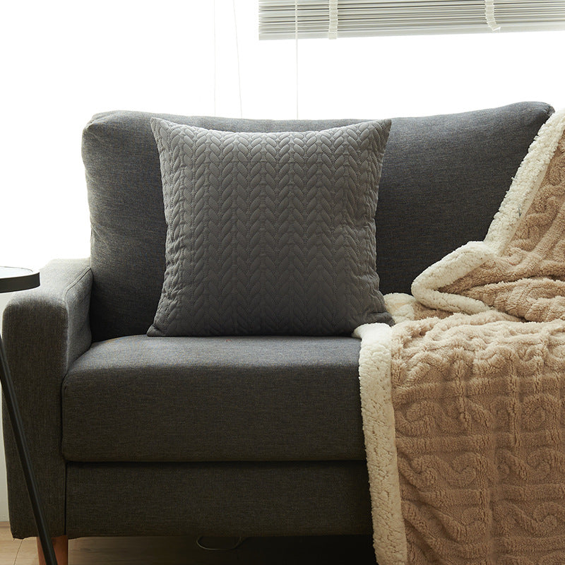 Quilted Decorative Throw Pillow