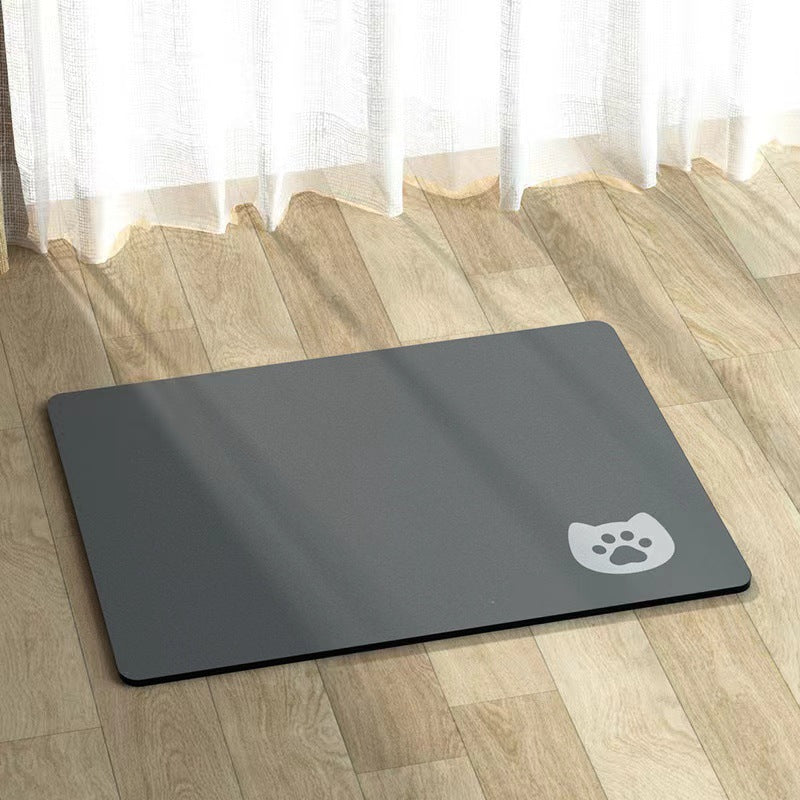 Waterproof Non-Slip Pet Feeding Mat with Anti-Skid Backing Bowlift