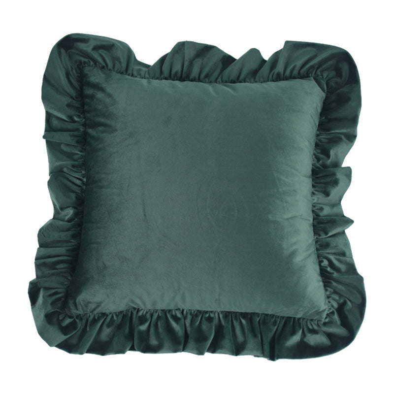 Luxury Ruffle Decorative Pillow