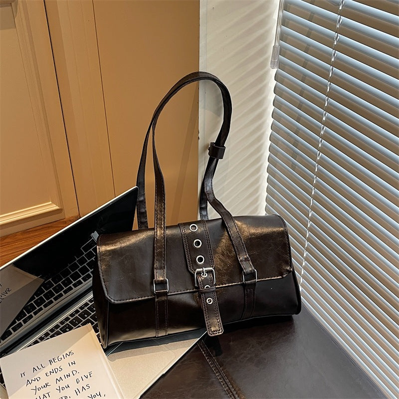 Stylish Structured Satchel Bag Bowlift