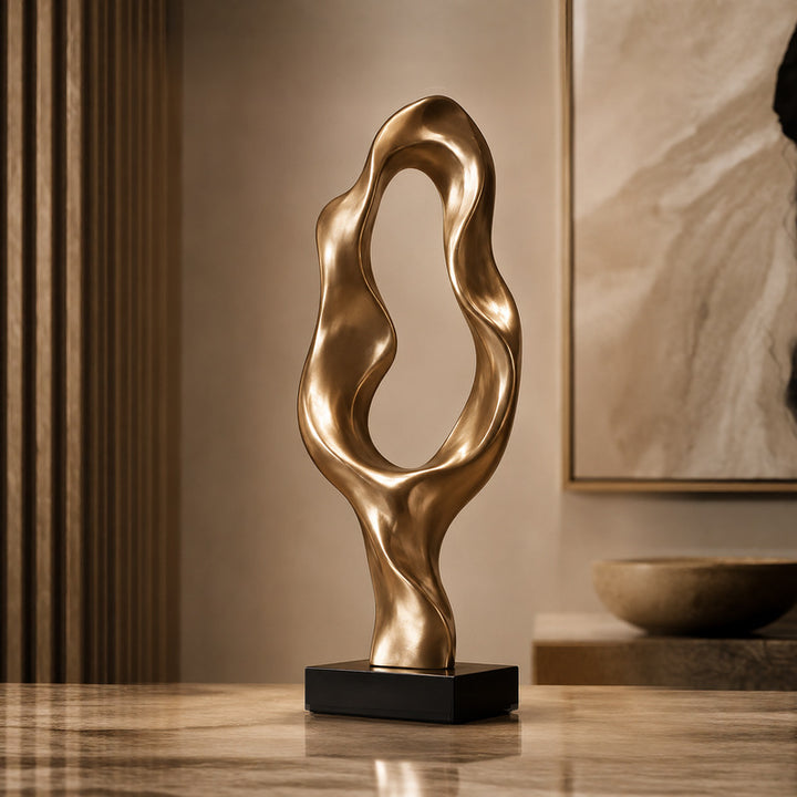 Abstract Metal Sculpture