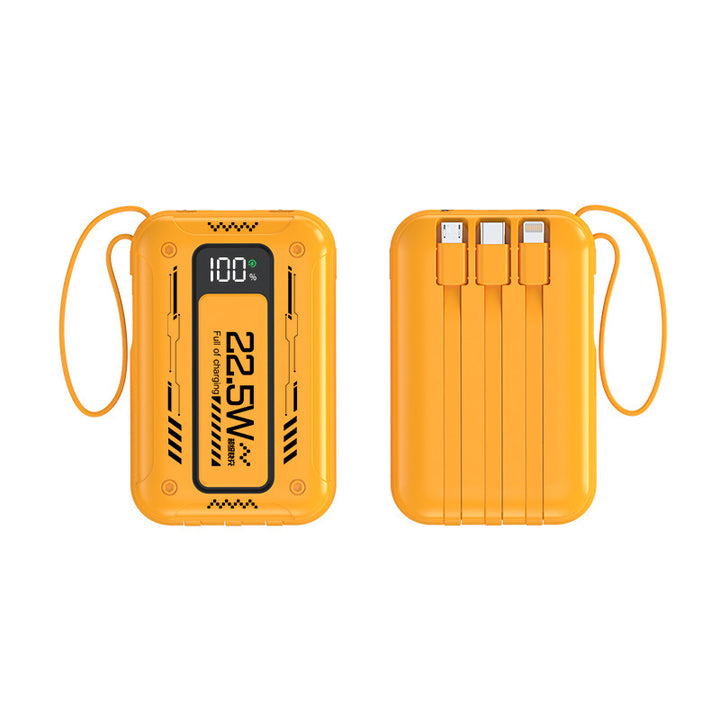 Robust power bank with ultra-modern fast charging function Bowlift