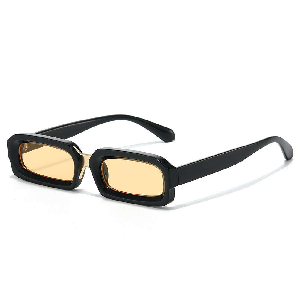 Sleek Rectangle Frame Sunglasses Bowlift