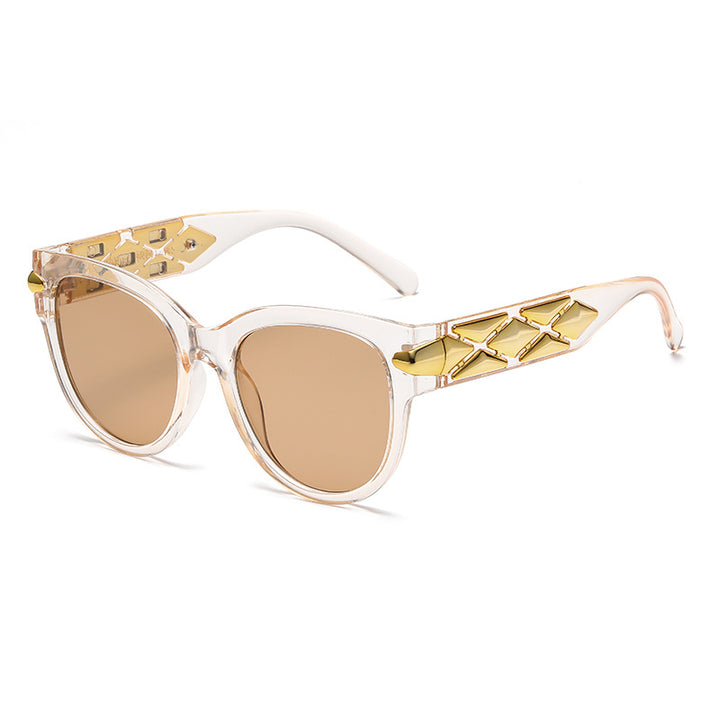 Women's designer sunglasses with innovative, detailed frame Bowlift
