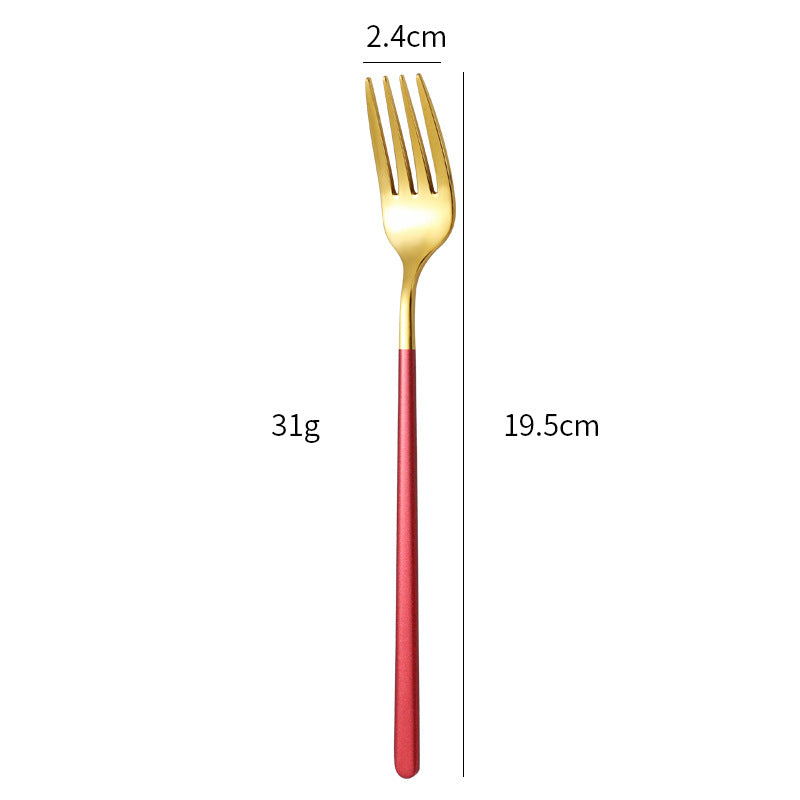 Elegant stainless steel dining fork with ergonomic handle Bowlift