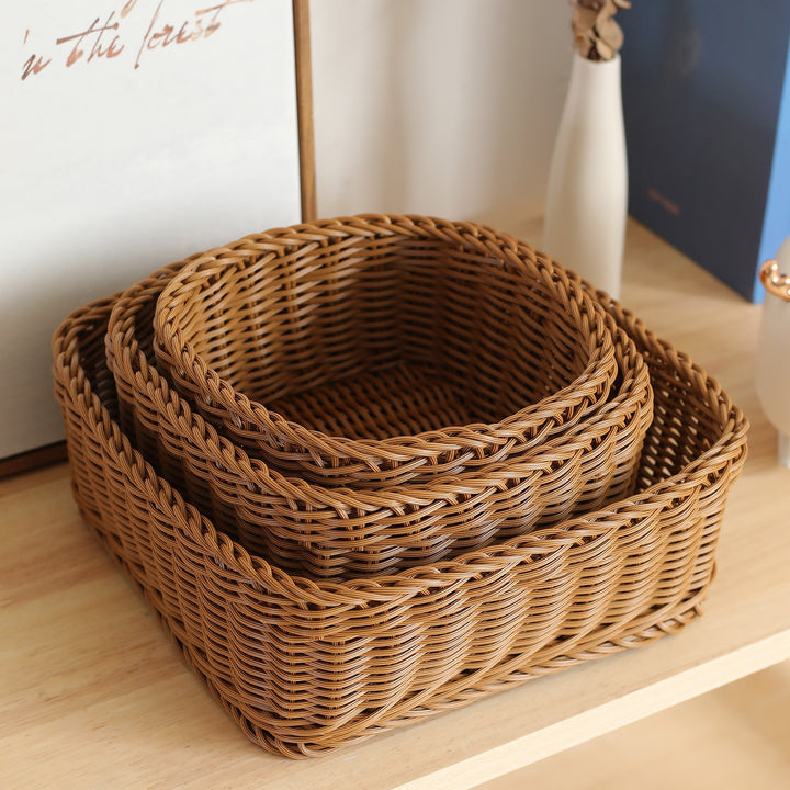 Elegant Woven Storage Basket with High-Quality Finish Bowlift