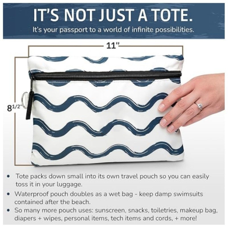 Spacious weekend bag with detachable cosmetic pouch Bowlift