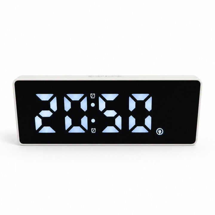 Digital Night Light Alarm Clock with Large LED Display Bowlift