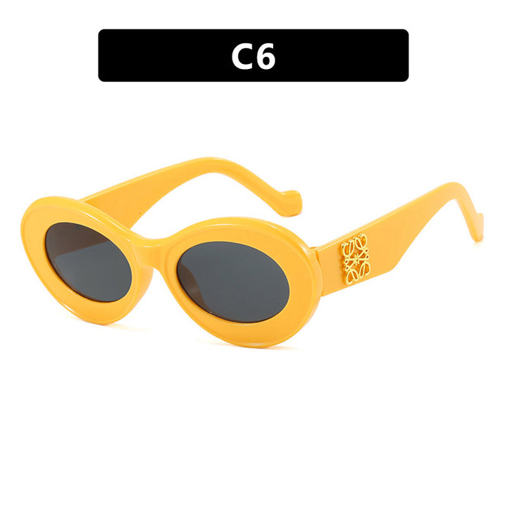 Ladies elegant curved sunglasses Bowlift