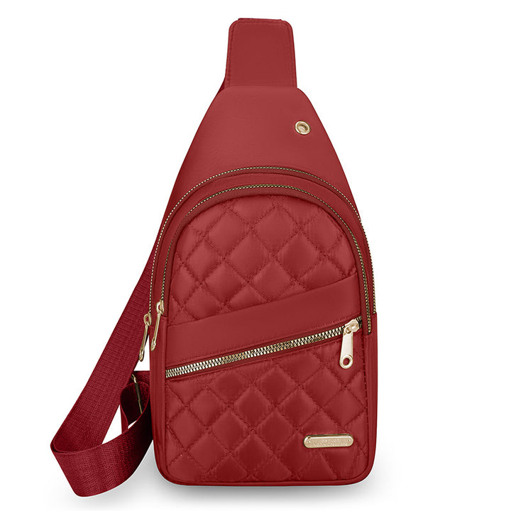 Chic Quilted Sling Bag Bowlift