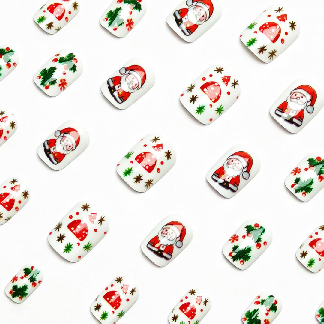 Christmas Art Nails Bowlift