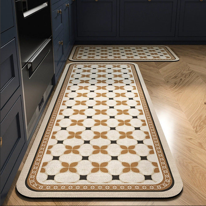 Vintage Floral Kitchen Runner
