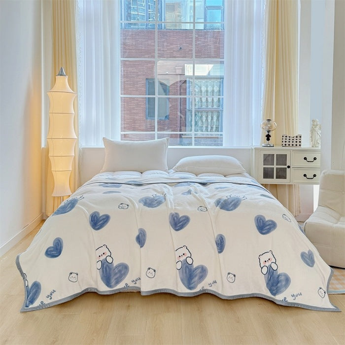 Women Patterned Blanket made of Soft Cotton Bowlift