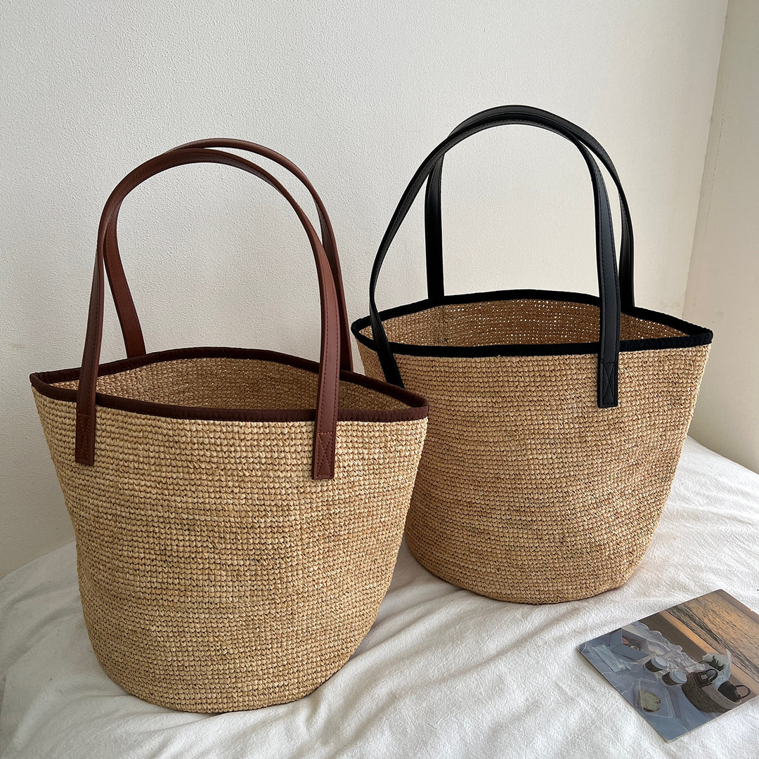 Handmade Tote Bag Made of Natural Materials Bowlift