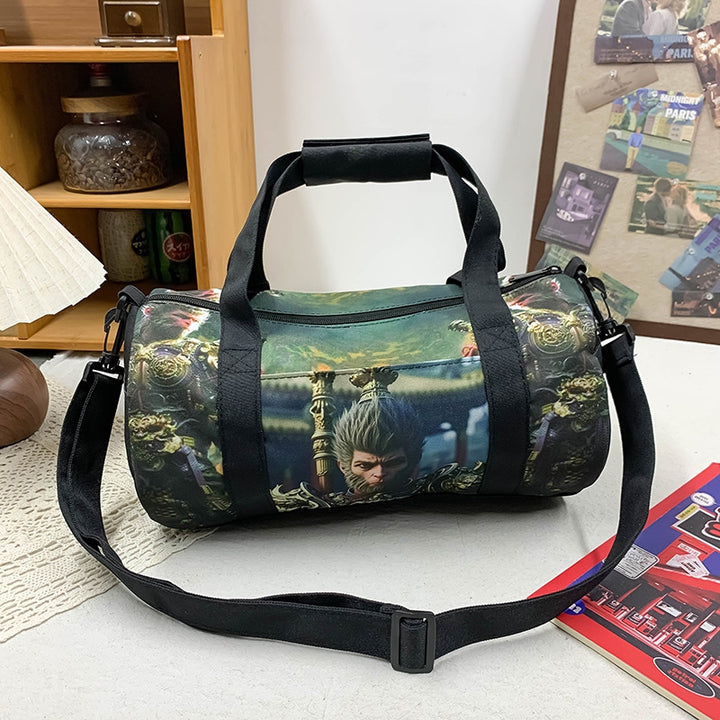 Sporty roller travel bag with unique design Bowlift