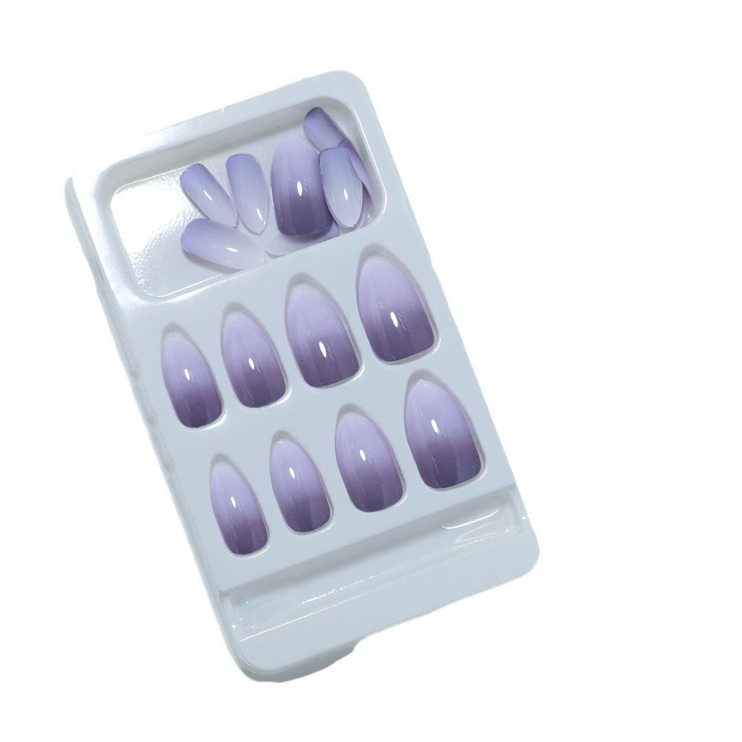 Natural Glossy Press-On Nail Tips Bowlift