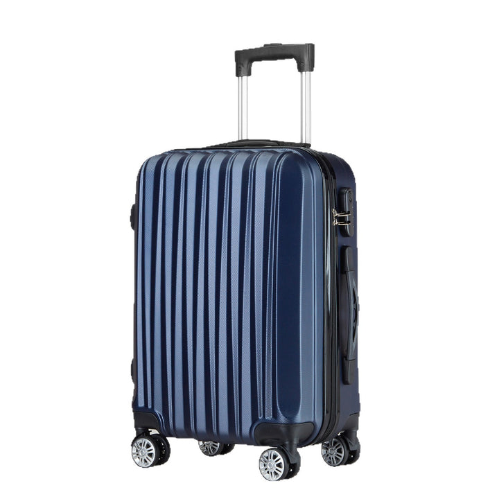 Unisex Durable Expandable Cabin Suitcase Bowlift