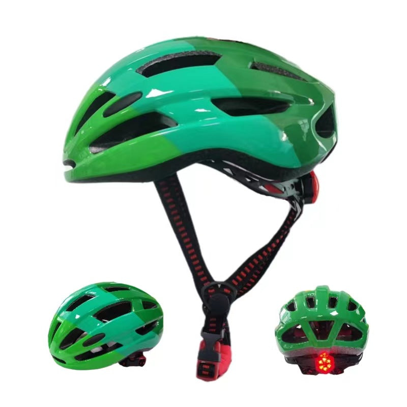 High-Visibility Cycling Helmet with LED Light Bowlift