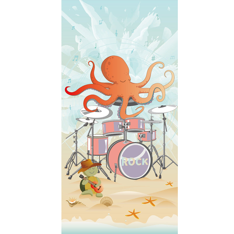 Beach towel with creative dollar design Bowlift